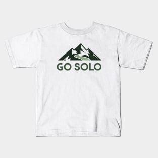 GO SOLO OUTDOOR APPAREL Kids T-Shirt